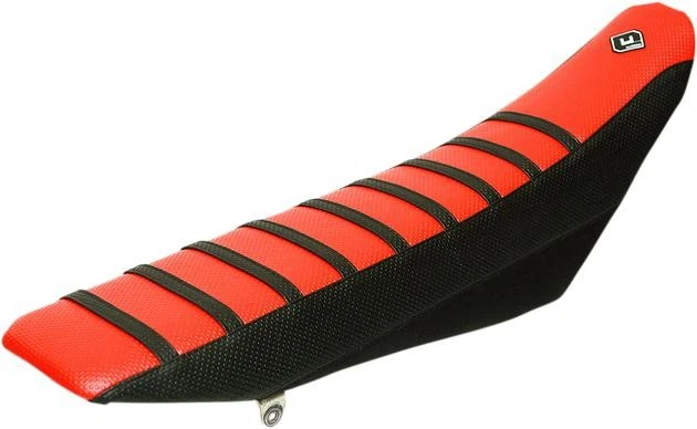 Черный/красный чехол на ребро сиденья Flu Pro подходит для Suzuki RM-Z450 2008-2015 - Изображение 1 из 1