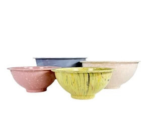 Menge 4 Texas Ware bunte Melamin Schüsseln #111, #118, #125 - Bild 1 von 24