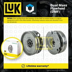 Dual Mass Flywheel DMF fits AUDI A6 C7 2.0D 11 to 18 CGLE LuK 0AW105317AH New - Picture 1 of 7