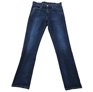 Lucky Brand 410 Jeans Men's 34x34 Athletic Slim Fit Dar Wash Stretch Denim EUC - Picture 1 of 18