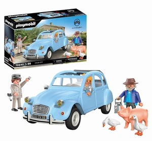 Playmobil Citroen 2CV: Iconic French Classic Car Recreation with Playful Details - Picture 1 of 6