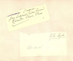 Vintage Chandra Shumsher Jung Bahadur Rana Autograph - Nepal - Picture 1 of 2