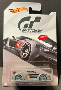 Hot Wheels RENAULT SPORT R.S. 01 GT GRAN TURISMO Racing Sport Game Car 1/64 - Imagen 1 de 10