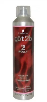 Spray para el cabello SCHWARZKOPF Got2B 2 Sexy Voluptuous Volume 9,1 OZ Foto 1 de 3