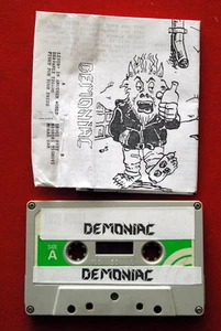 DEMONIAC DEMO ORIGINAL 1988 RARE EXYU CASSETTE TAPE HEAVY SPEED THRASH METAL - Picture 1 of 1