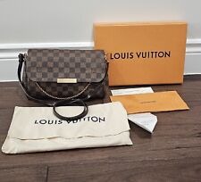 🌸Louis Vuitton Favorite MM Monogram Chain Clutch Crossbody (DU4123)+Dust  Bag+🌸