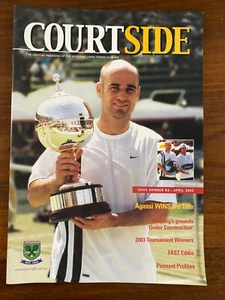 Agassi Magazine Cover Kooyong - Picture 1 of 1