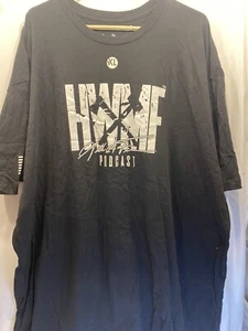 The working podcast  All american roughneck black t shirt size 4xl - Picture 1 of 10