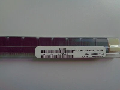 Molex 074029-8000 Press Fit Backplane Connector 36 Piece Tube - New  - Image 1 of 2