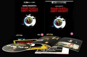 QUATTRO MOSCHE DI VELLUTO GRIGIO 4K UHD AUDIO ITA🇮🇹BOX NUMERATO N.1440 🪰 - Afbeelding 1 van 5