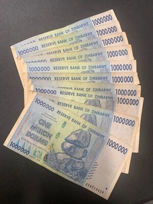 ZIMBABWE 1 MILLION DOLLARS, 2008,  P-77 CIRCULATED NOTE - Image 1 of 2