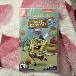 Spongebob Krusty Cook-Off Extra Krusty Edition (Nintendo Switch) Brand New - Picture 1 of 2