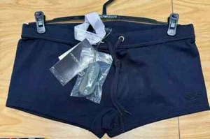 Emporio Armani Logo-Tape Badehose Schwarz Größe Gr. US S It 48 - Bild 1 von 3