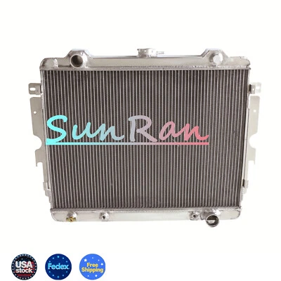 Radiador para Dodge Plymouth Chrysler 1973-1979 25 1/8''W×18"H×2.44" aluminio 4 filas Foto 1 de 4