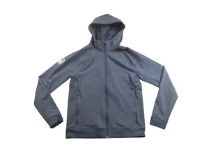 Lululemon Hoodie Surge Jacket Men Heathered Blue Grey Medium Athleisure Stretch - Picture 1 of 20