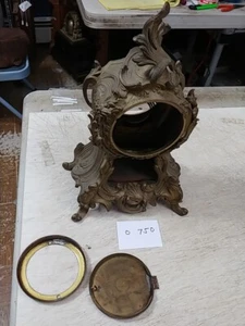 WATERBURY LOUIS XV STYLE STATUE CLOCK CASE INCOMPLETE - Picture 1 of 8