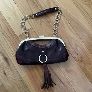 Latico Leather Cognac Clutch/Small Handbag