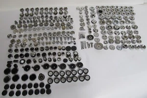 Vintage Auto Car Radio Knobs 300+ Pcs Lot - Plastic & Metal Ford Chevy Delco - Picture 1 of 18