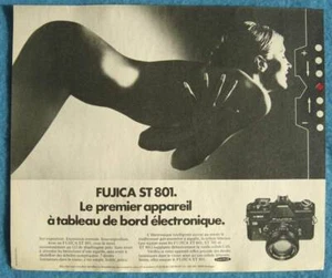 Publicité Papier - Appareil Photo Fujica S T 801 De 1975 - Photo 1/1