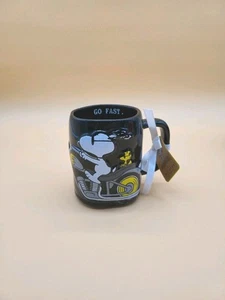 Peanuts New Rae Dunn 2025 Snoopy & Woodstock Black & White Coffee Mug - Picture 1 of 13