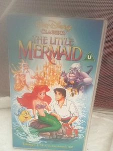 Walt Disney Classics: The Little Mermaid VHS Video Tape Release 1990’s Vintage - Picture 1 of 5