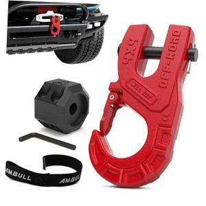 Tow Winch Hook with Cable Stopper, 10T Winch Hook, Upgrade Heavy Duty Forged - Picture 1 of 7