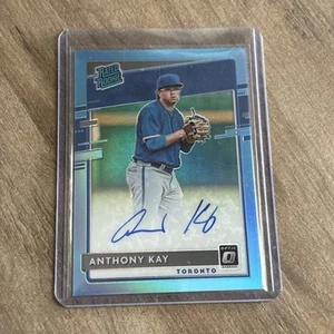 Donruss Optic Anthony Kay 2020 clasificación Rookie Signatures naranja azul RC #/35 - Imagen 1 de 2