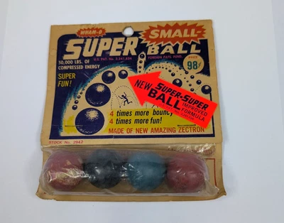 1965 Wham-O Whamo Super Balls Small Sealed In Original Packaging 2942 - Image 1 of 2