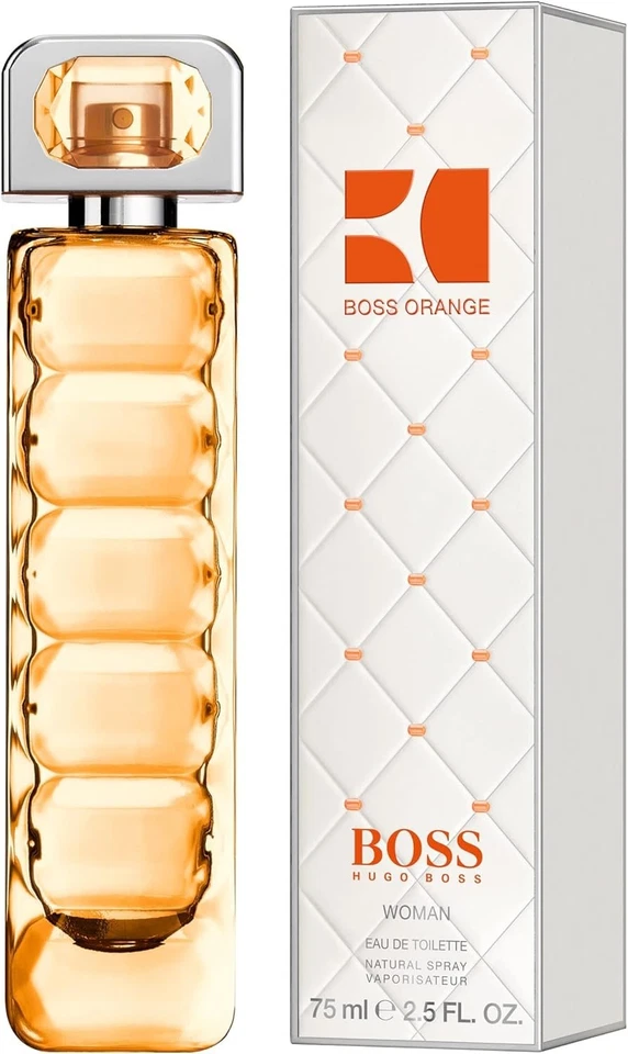 HUGO BOSS Woman Orange for Women Her 75ml Eau de Toilette Spray Perfume - Image 1 of 4