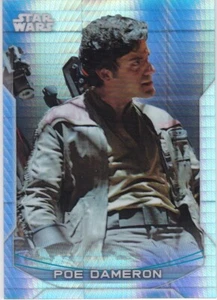 2020 Star Wars Chrome Perspectives Prism Refractor #3F Poe Dameron 014/299 - Picture 1 of 1