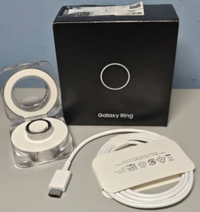 New Samsung Galaxy Ring size 6 Smart Ring SM-Q506 -Titanium - Picture 1 of 9