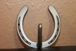 Horseshoe coat hook  - Picture 1 of 5
