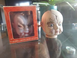 Horror Block Baby Bleeds You Alive, Creepy Doll Head No. 2 And 1 One Is No Box