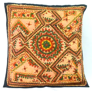 Stunning Indien Cushion/Pillow Cover Vintage Patchwork Bedroom/Sofa. i17-329 - Picture 1 of 7