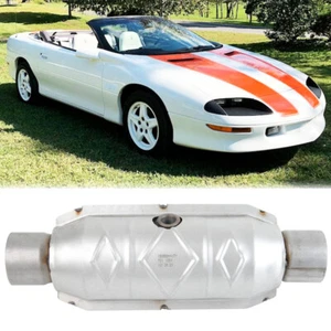 EPA 2.5" Inlet/Outlet Catalytic Converter Weld-On For Chevrolet Camaro Z28 93-02 - Picture 1 of 12