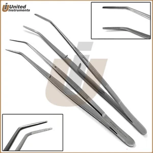 Medical Self Locking Dressing Plier London College Tweezer Utility Pick Up Tool - Picture 1 of 4