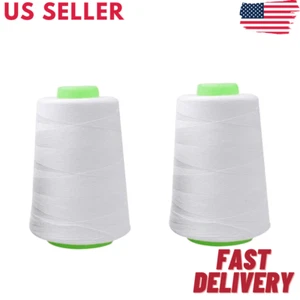 2pcs Stranded Sewing Thread Heavy Duty Spool Industrial Machine Bag Closer US - Picture 1 of 5