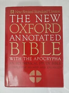The New Oxford Annotated Bible w/ Apocrypha New Revised & Enlarged Standard 1991