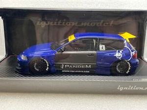 Zündung Modell 1/18 IG1051 PANDEM Honda CIVIC (EG6) blau - Bild 1 von 7