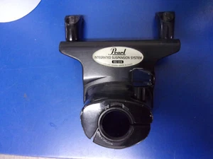 Pearl Integrated Suspension System Rack Tom Black Rim Mount scratches ISS 1216 - Picture 1 of 13