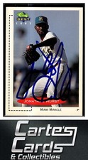 Jonathan Hurst 1991 Classic Best #199  Miami Miracle TTM/IP Signed Autographed