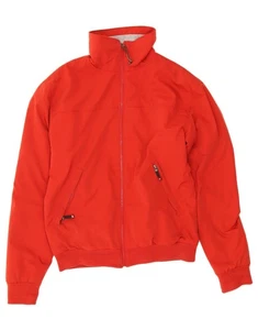 PEAK PERFORMANCE Mens Bomber Jacket UK 38 Medium Red Polyester DO64 - Picture 1 of 3