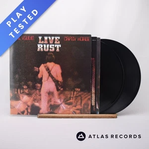 Neil Young Live Rust A1 B1 C D Gatefold Double LP Album Vinyl Record - EX/EX - Picture 1 of 10