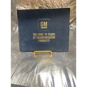GM General Motors The First 75 Years of Transportation Products Hardcover Book  - Picture 1 of 2