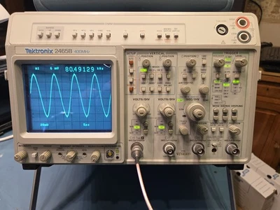 Tektronix 2465b Dmm With Probes  - Photo 1/4