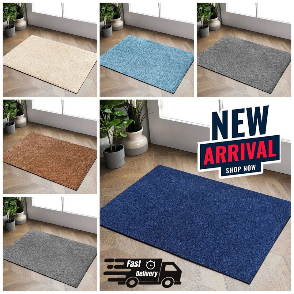 Non Slip Washable Indoor Door Mat Rug Small & Large Sizes for Kitchen, Entryway - Image 1 of 1
