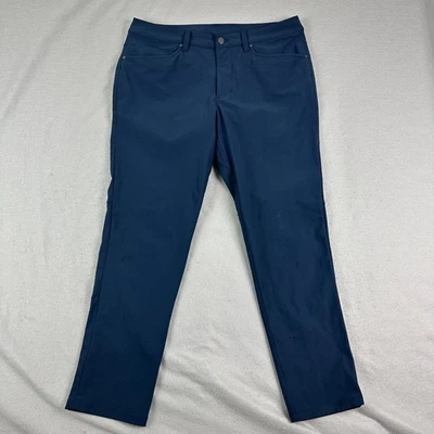 Lululemon Mens ABC Pants 33x28 Pant Slim Warpstreme True navy LM5AD8S - Image 1 of 4