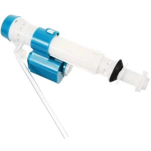 Paquete de 2 Kit de repuesto de flotador de llenado de válvula de agua de inodoro para reparación universal de tanque - Imagen 1 de 12
