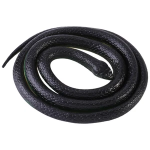 Realistic Rubber Snake Keep Birds Away Scare Squirrels Halloween Prank Props Toy - Picture 1 of 7