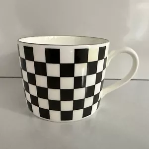 DIBBERN Fine Bone China CARO schwarz weiß KAFFEETASSE 0,25L ungenutzt - Bild 1 von 3